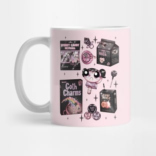 Vintage Goth Snacks Mug